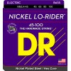 DR NICKEL LO-RIDER - struny do gitary basowej, 4-String, Medium Light, .045-.100
