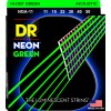 DR NEON Hi-Def Green - NGA-11 - struny do gitary akustycznej Set, Medium Light, .011-.050