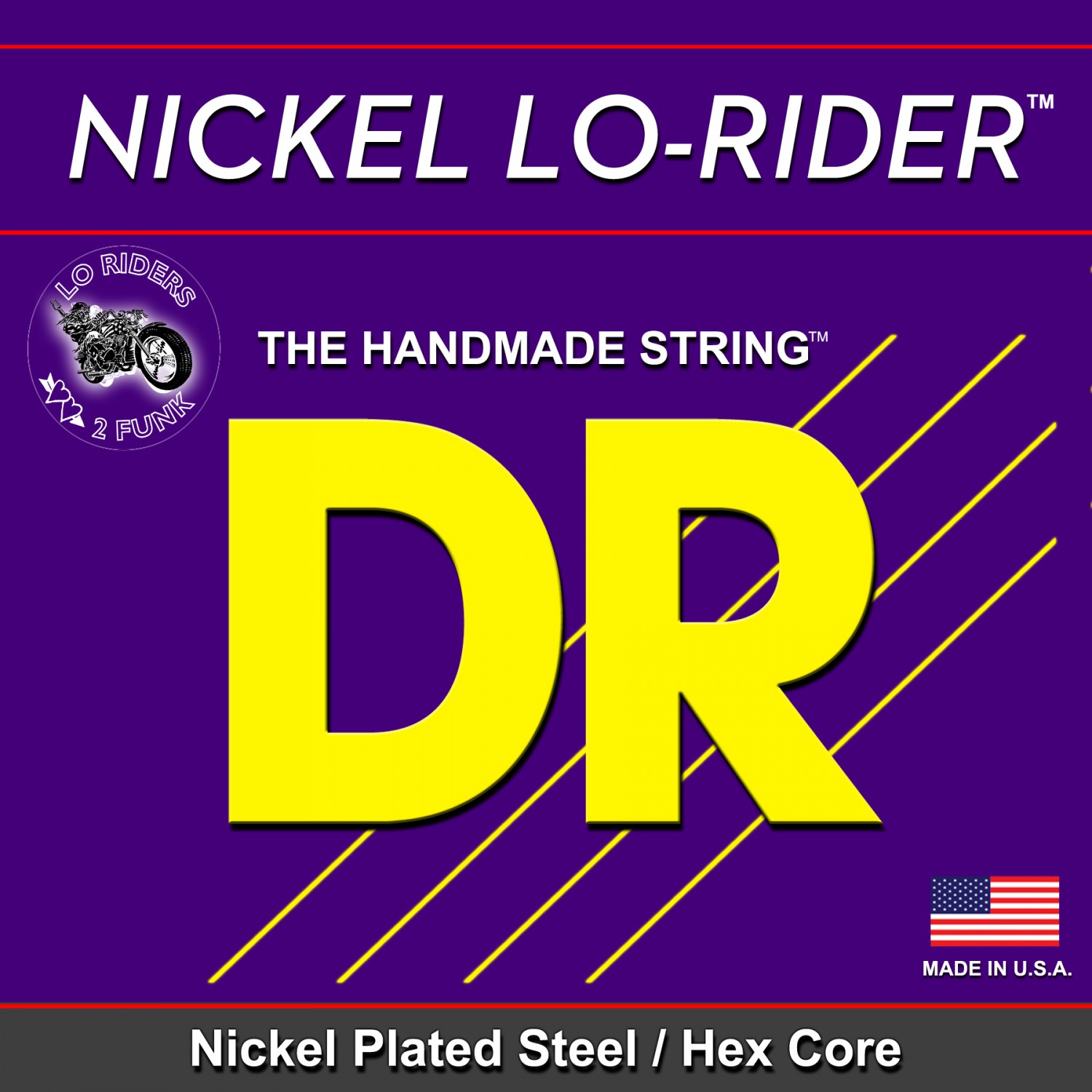DR NICKEL LO-RIDER - Bass Single String, .060 DR NICKEL LO-RIDER - pojedyczna struna do gitary basowej, .060