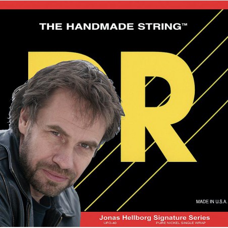 DR UFO-40 - Jonas Hellborg Signature Series - Bass String Set, 4-Strings, Light, .040-.100