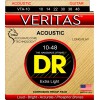 DR VTA-10 - VERITAS - struny do gitary akustycznej Set, Extra Light, .010-.048