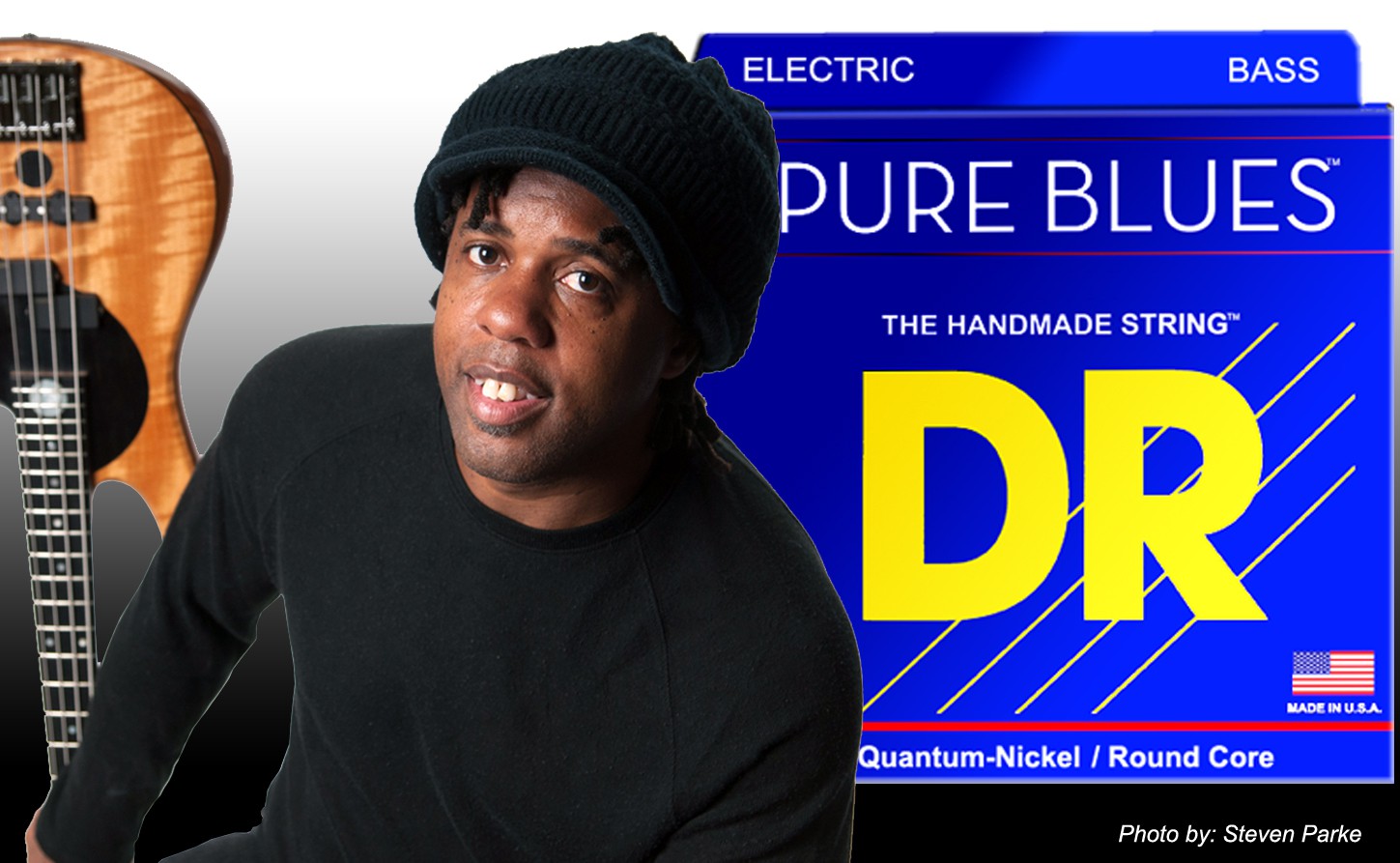 DR PURE BLUES - Bass String Set, 4-String, Victor Wooten Signature, .040-.095 DR PURE BLUES - struny do gitary basowej, 4-String, Victor Wooten Signature, .040-.095
