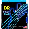 DR NEON Hi-Def Blue - NBE-11 - struny do gitary elektrycznej Set, Heavy, .011-.050