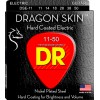 DR DRAGON SKIN - DSE-11 - struny do gitary elektrycznej Set, Heavy, .011-.050