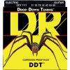 DR DROP-DOWN TUNING - DDT7-11 - struny do gitary elektrycznej Set, 7-String Medium Heavy, .011-.065