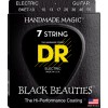 DR BLACK BEAUTIES - BKE7-10 - struny do gitary elektrycznej Set, 7-String Medium, .010-.056