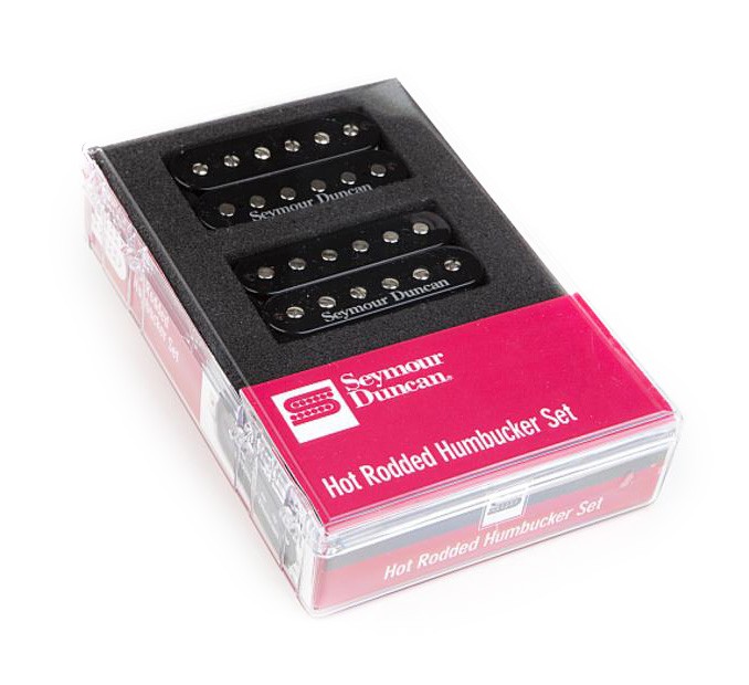 Seymour Duncan Hot Rodded Humbucker Set, SH-2N & SH-4 JB - Black - zestaw przetworników