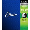 Elixir 19002 - struny do gitary elektrycznej Optiweb Super Light 9-42