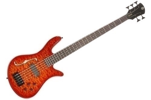 Spector SPECTORCORE5 Fl Amber Gitara basowa Spector SPECTOR CORE 5 Fl Amberburst Gitara basowa