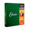 Elixir 14207 - struny do gitary basowej NANOWEB niklowane 45-135 5-str