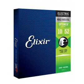 Elixir 19077 - struny do gitary elektrycznej OPTIWEB 10-52