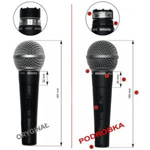 Shure SM 58 SE - zestaw mikrofonów + kable