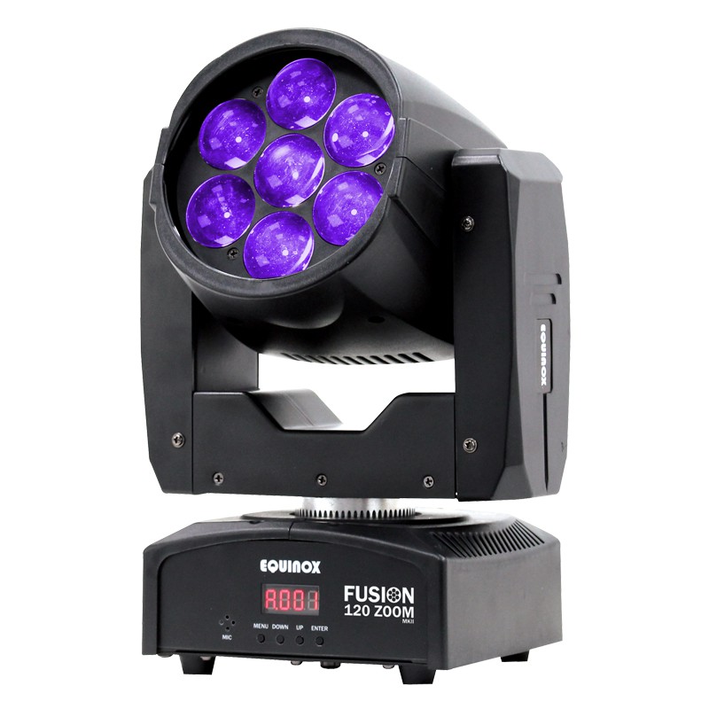 Equinox Fusion 120 Zoom MKII - głowa ruchoma zoom wash 7x12 rgbw