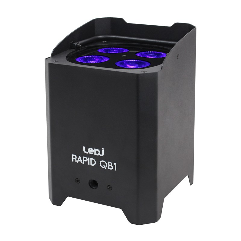 Ledj QB1 Rapid HEX IP - Par akumulatorowy HEX z ip65 RGBWAUV