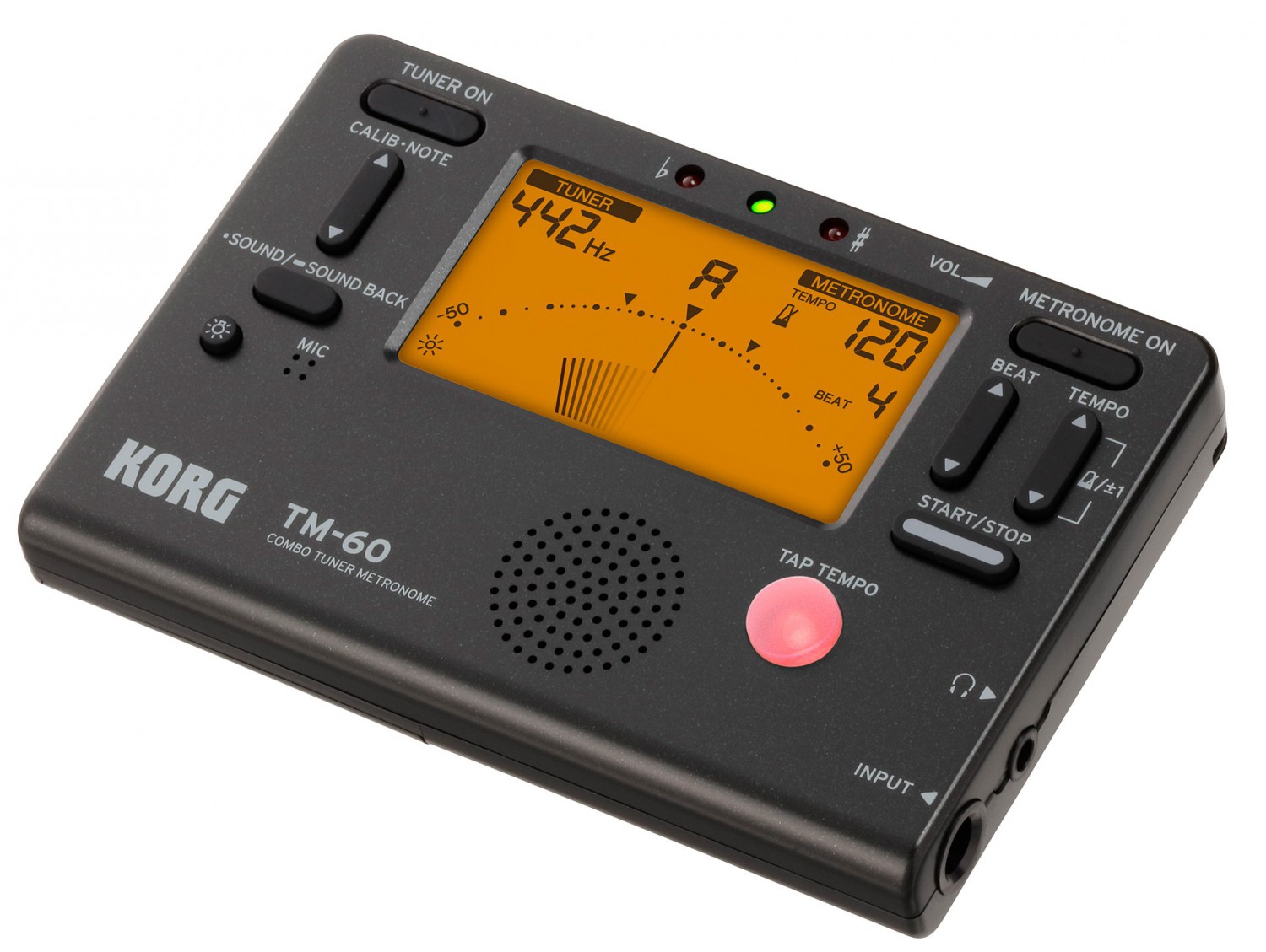 Korg TM60 BK - tuner / metronom