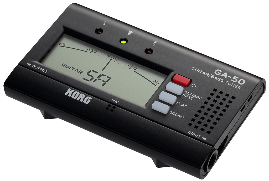 KORG GA-50 - tuner gitarowo/basowy