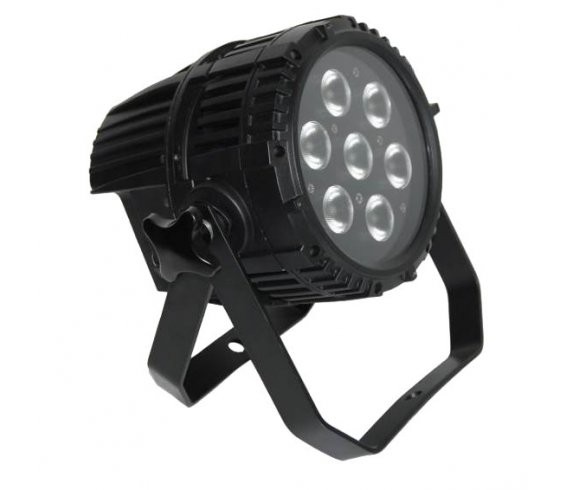 Fractal LED PAR 7x12 W IP65 - reflektor PAR