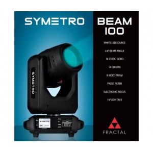 Fractal SYMETRO BEAM 100 - głowa ruchoma typu BEAM