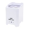 LEDJ Rapid QB1 HEX IP (White ) - par akumulatorowy biały - RGBWAUV 4x12W z ip65