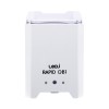 LEDJ Rapid QB1 HEX IP (White ) - par akumulatorowy biały - RGBWAUV 4x12W z ip65