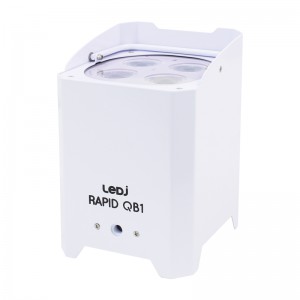 LEDj Rapid QB1 RGBA IP (White ) -par akumulatorowy biały - RGBWA 4x8W z ip65