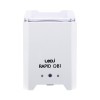 LEDj Rapid QB1 RGBA IP (White ) -par akumulatorowy biały - RGBWA 4x8W z ip65