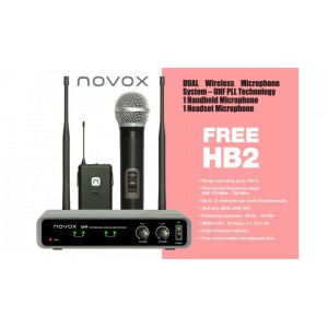 Novox FREE HB2 - mikrofon bezprzewodowy UHF