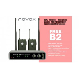 Novox FREE B2 - mikrofon bezprzewodowy UHF