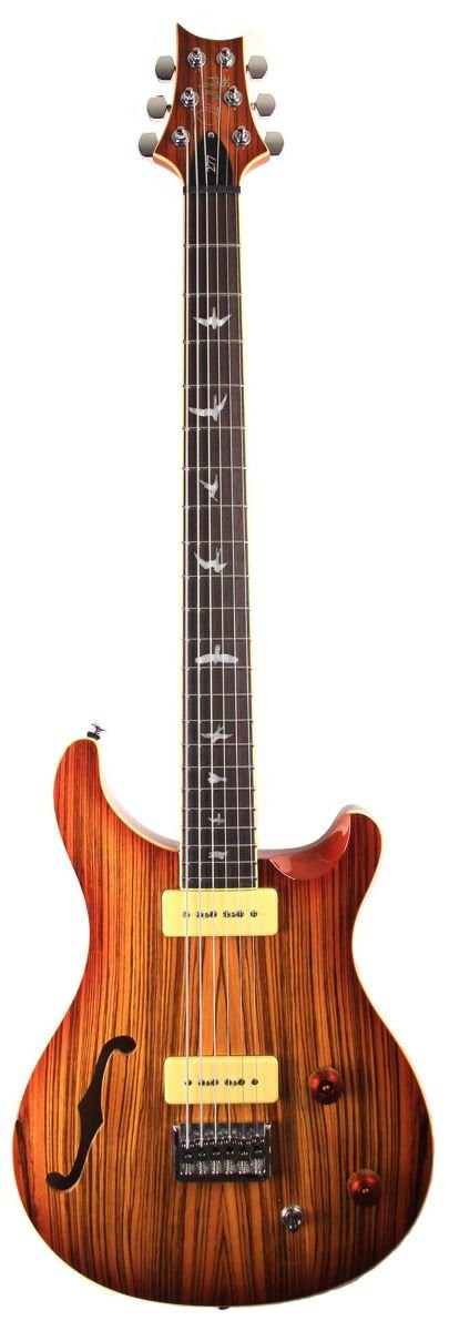 PRS 2017 SE 277 Semi Hollow Soapbar Zebrawood - gitara elektryczna, edycja limitowana