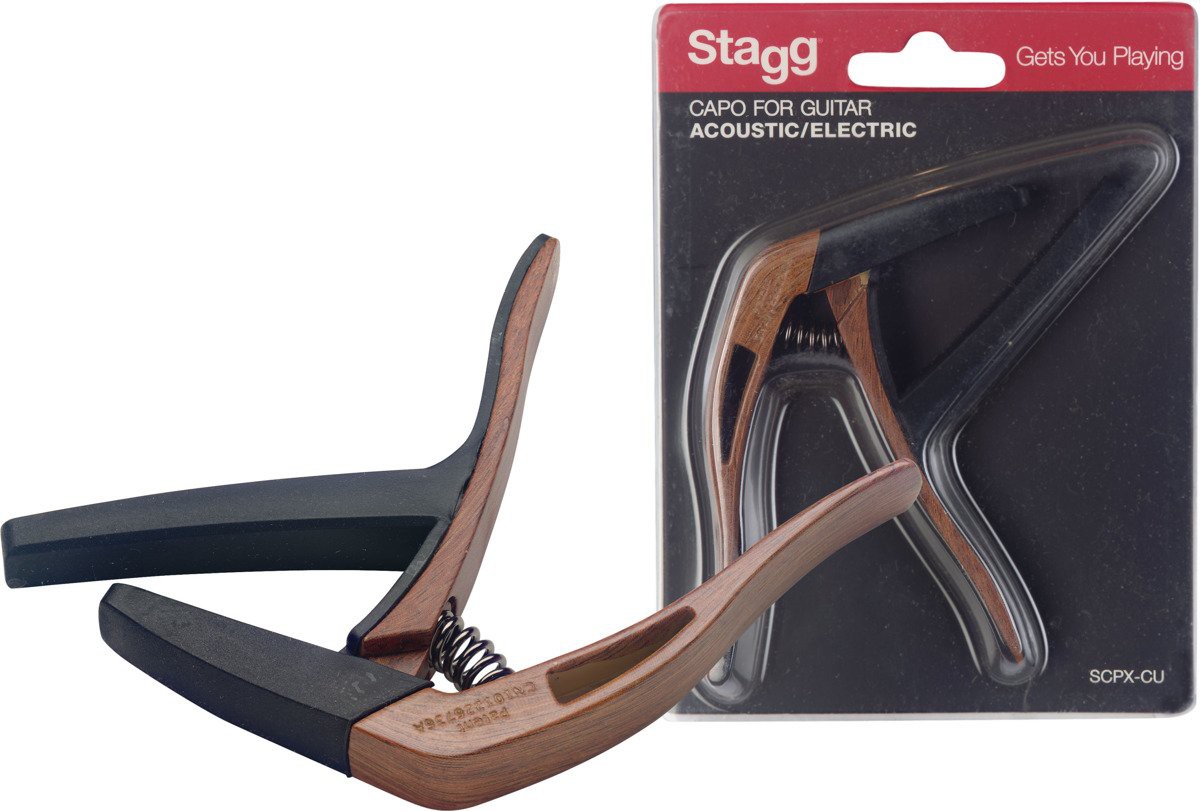 Stagg SCPX-CU DKW - kapodaster do gitary Stagg SCPX-CU DKW - kapodaster do gitary