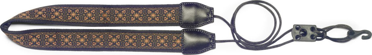 Stagg SWO-FLO UKE ORN - pasek do gitary, nylonowy Stagg SWO-FLO UKE ORN - pasek do gitary, nylonowy