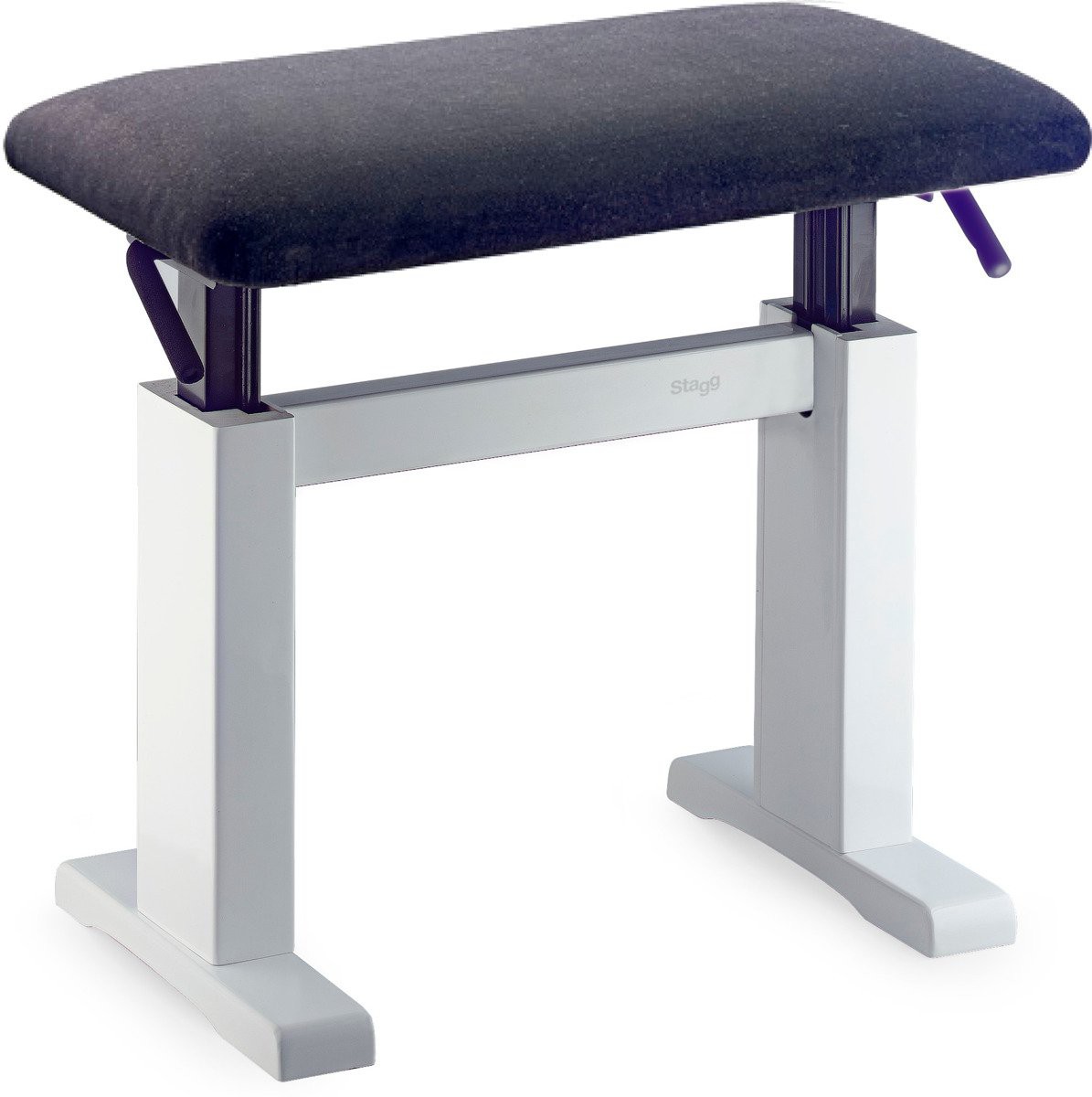 Stagg PBH 780 WHM VBK - hydrauliczna ława do pianina Stagg PBH 780 WHM VBK - hydrauliczna ława do pianina