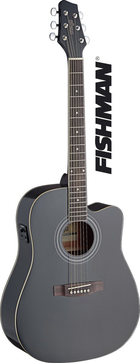 Stagg SA40 DCFI-BK - gitara elektroakustyczna Stagg SA40 DCFI-BK - gitara elektroakustyczna