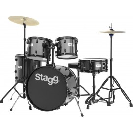 Stagg TIM 120 BK - akustyczny zestaw perkusyjny - WYPRZEDAŻ 1 szt