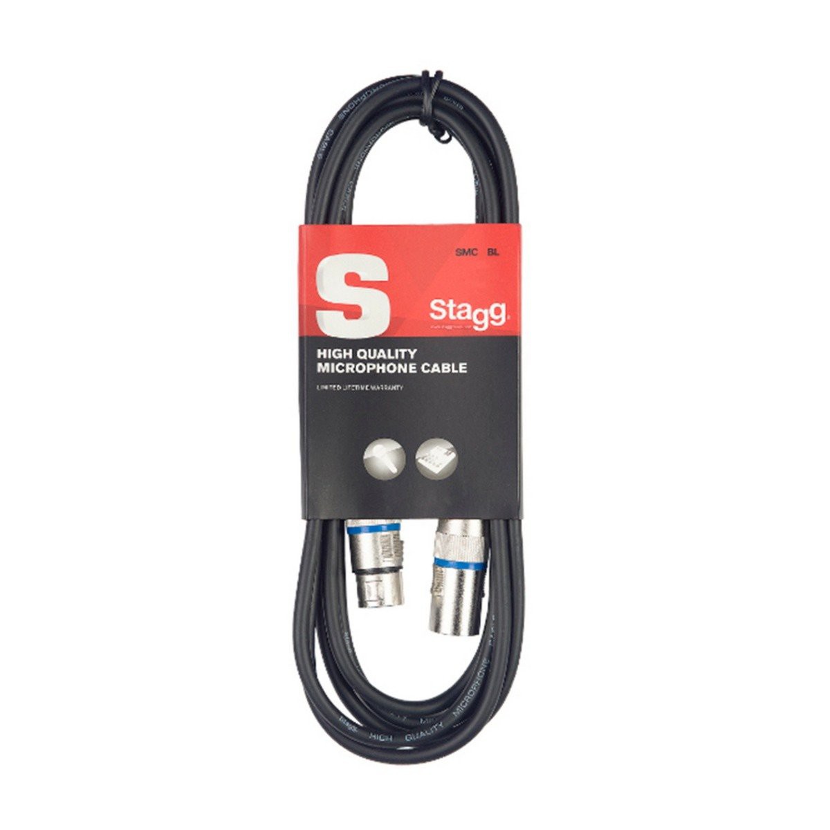 Stagg SMC6 BL - kabel mikrofonowy 6m Stagg SMC6 BL - kabel mikrofonowy 6m