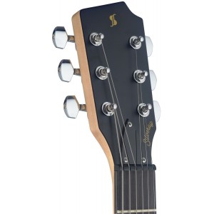 Stagg Silveray SVY CST BK - gitara elektryczna