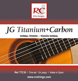 Royal Classics TTC30 JG Titanium + Carbon - Struny do gitary klasycznej