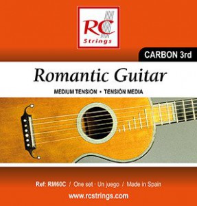 Royal Classics RM60C Romantic guitar (Trzecia Carbon) - Struny do gitary klasycznej