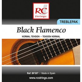 Royal Classics BF30T Black Flamenco - Wysokie struny do gitary klasycznej