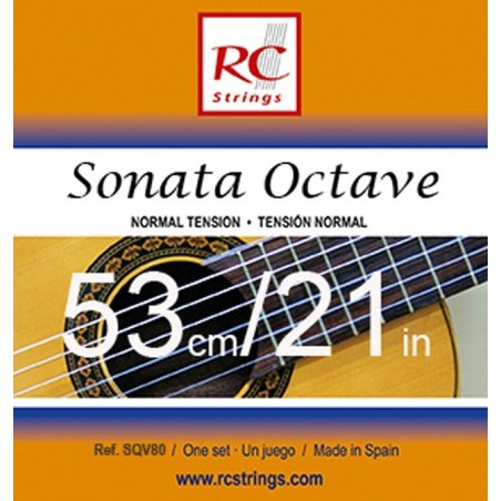 Royal Classics SQV80 Sonata Octave (53 cm / 21") - Struny do gitary klasycznej