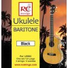 Royal Classics UBB80 Ukulele Baritone set. Black - Struny do Ukulele