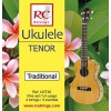 Royal Classics UKT40 Ukulele Tenor set. Clear Nylon - Struny do Ukulele