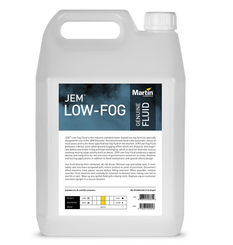 JEM Low-Fog Fluid - płyn do wytwornicy dymu