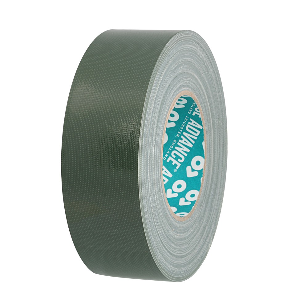Advance Tapes 58180 ARMY - Wodoodporna taśma z tkaniny, ciemna zieleń, 50 mm x 50 m  