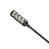 Adam Hall Stands LED 2 ULTRA XLR 4 - 4-pin XLR Gooseneck Light with 8 COB LEDs