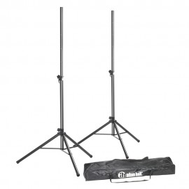Adam Hall Stands SPS 023 SET - Zestaw: 2 stojaki głośnikowe z torbą