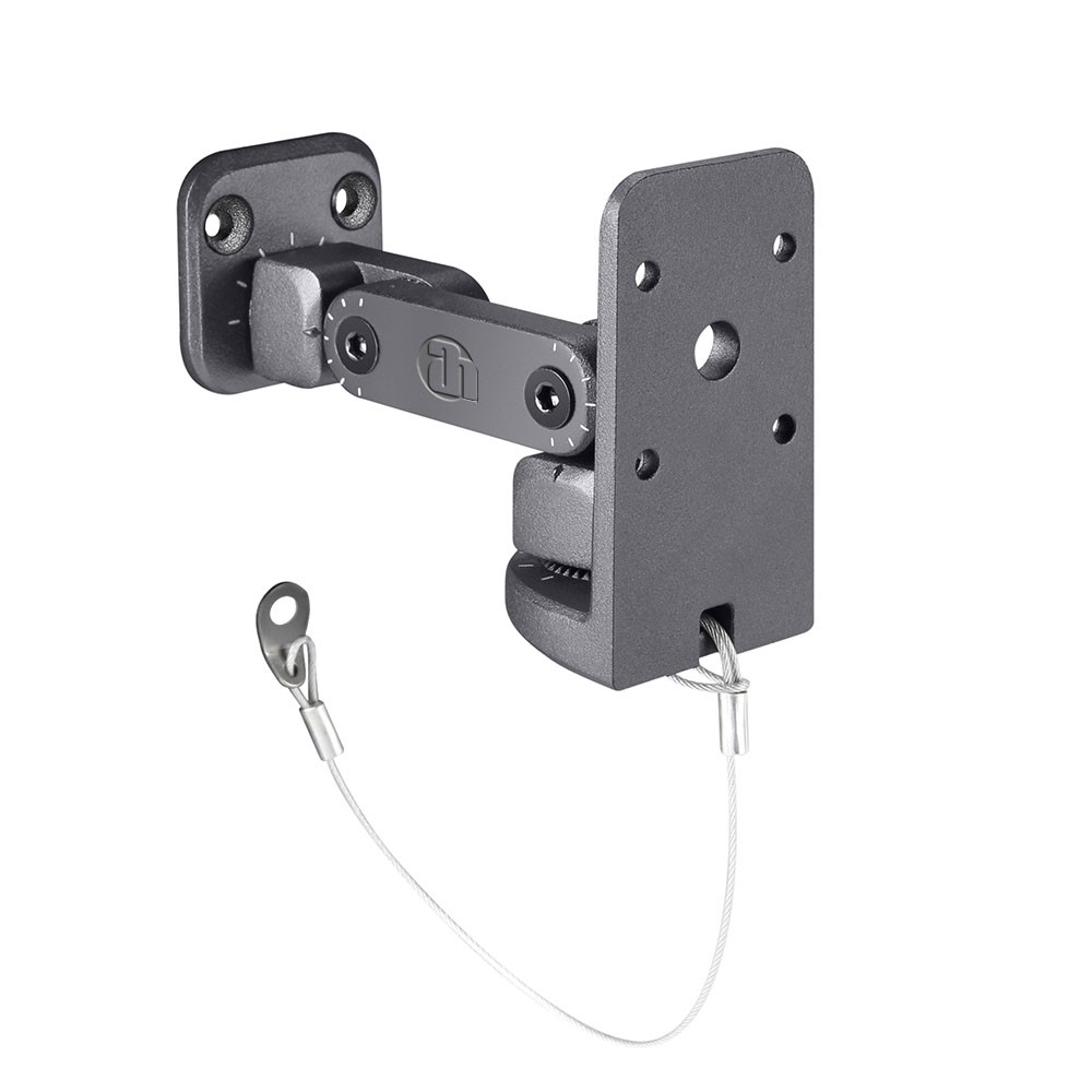Adam Hall Stands SUWMB 10 B - Uniwersalny uchwyt ścienny do kolumn głośnikowych o wadze do 10 kg, czarny Adam Hall Stands SUWMB 10 B - Uniwersalny uchwyt ścienny do kolumn głośnikowych o wadze do 10 kg, czarny