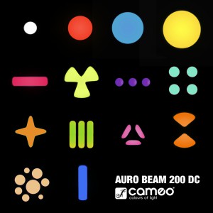 Cameo AURO BEAM 200 DC - Beam Moving Head with Osram SIRIUS 132 W Discharge Lamp