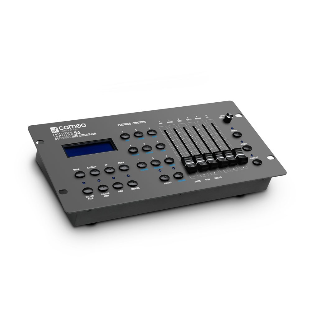 Cameo CONTROL 54 - 54-kanałowy kontroler DMX Cameo CONTROL 54 - 54-kanałowy kontroler DMX