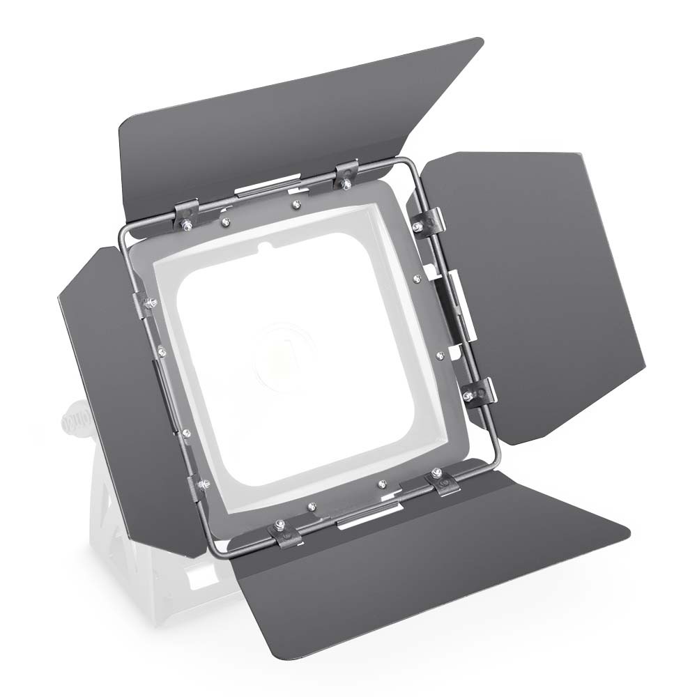 Cameo FLAT PRO FLOOD BARNDOOR - Skrzydełka do lampy PAR CLFLOODIP65, czarne Cameo FLAT PRO FLOOD BARNDOOR - Skrzydełka do lampy PAR CLFLOODIP65, czarne
